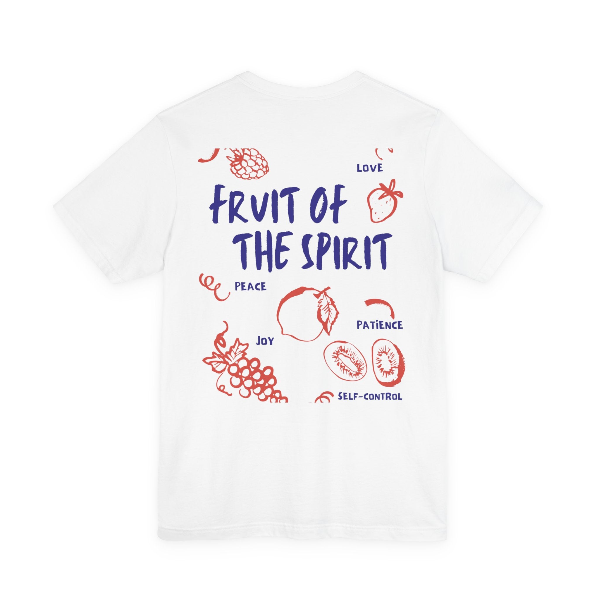 Fruit of the Spirit T-Shirt — Christian Faith Shirt with Peace Joy Patience Design