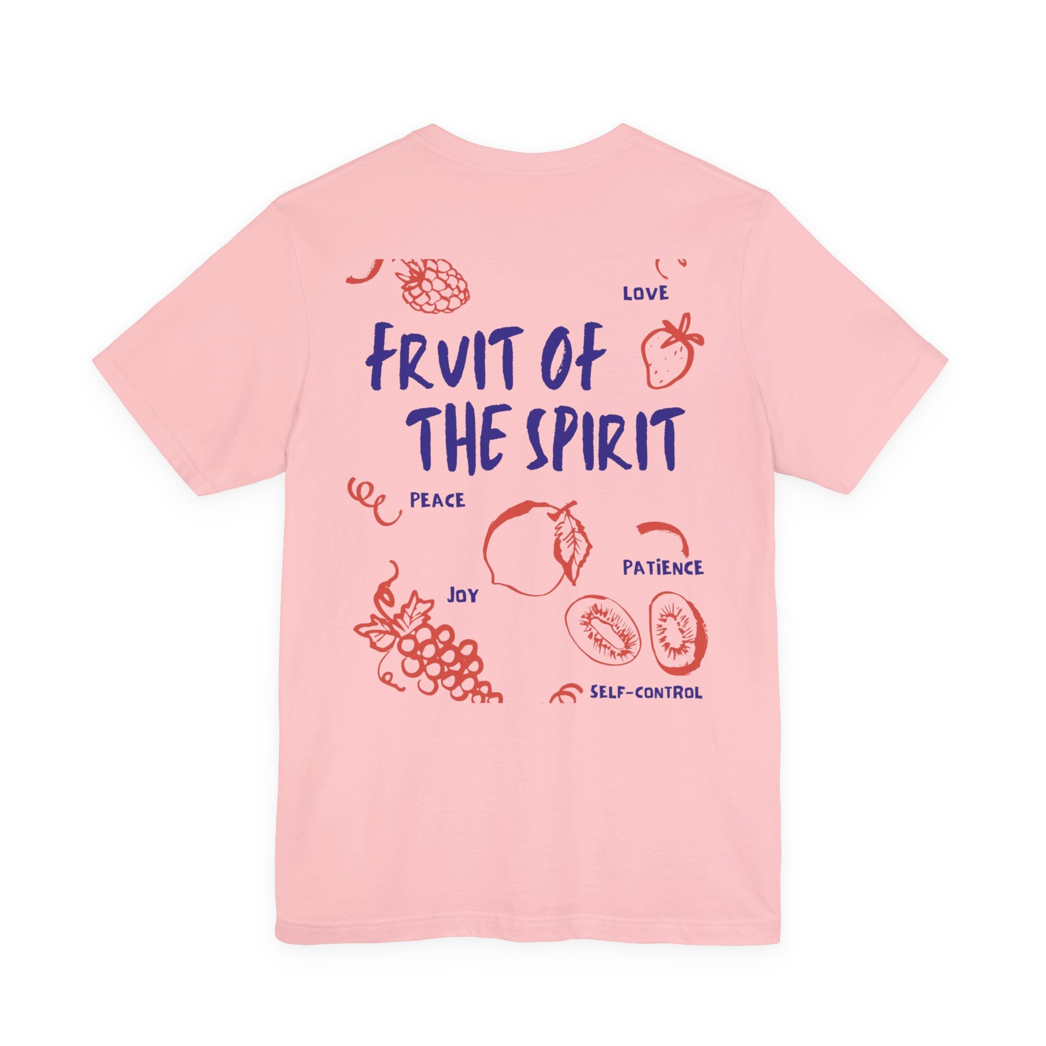 Fruit of the Spirit T-Shirt — Christian Faith Shirt with Peace Joy Patience Design