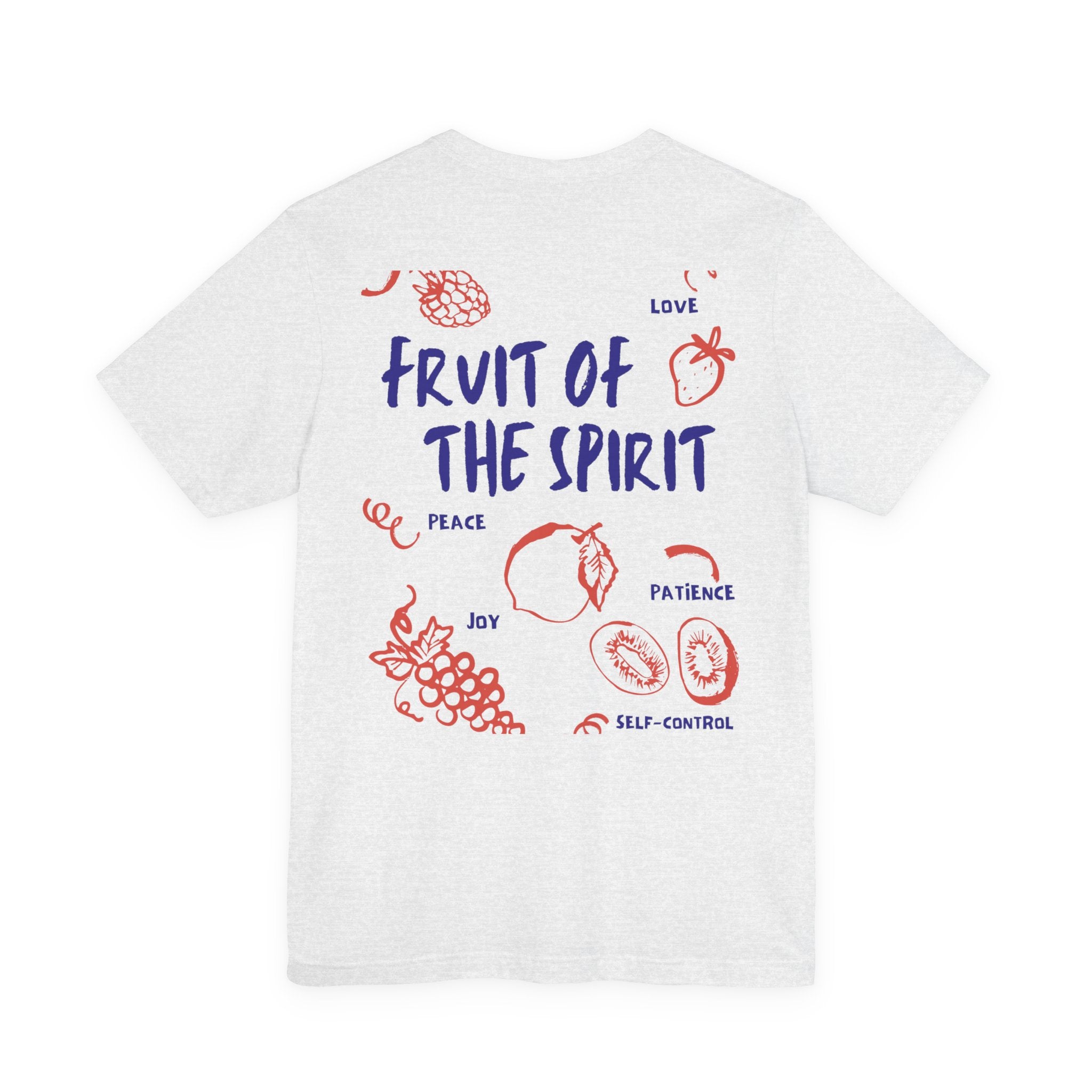 Fruit of the Spirit T-Shirt — Christian Faith Shirt with Peace Joy Patience Design