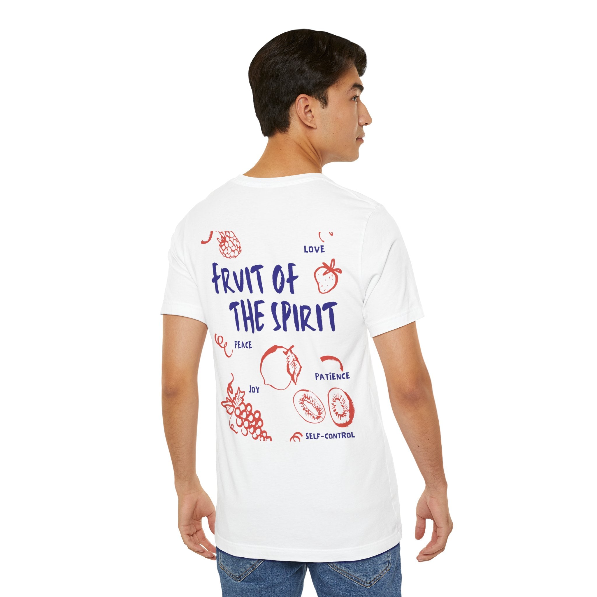 Fruit of the Spirit T-Shirt — Christian Faith Shirt with Peace Joy Patience Design